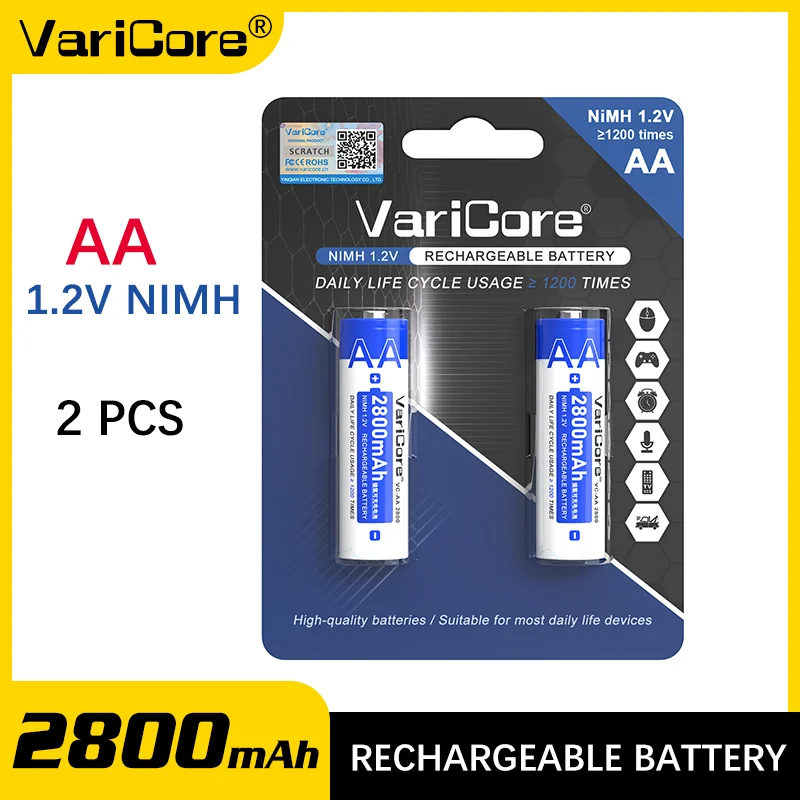 Varicore Aa 2800Mah…