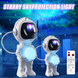 Star Projector Galaxy Night Light Astronaut Space Projector Starry Nebula Ceiling LED Lamp for Bedroom Home Decorative kids gift