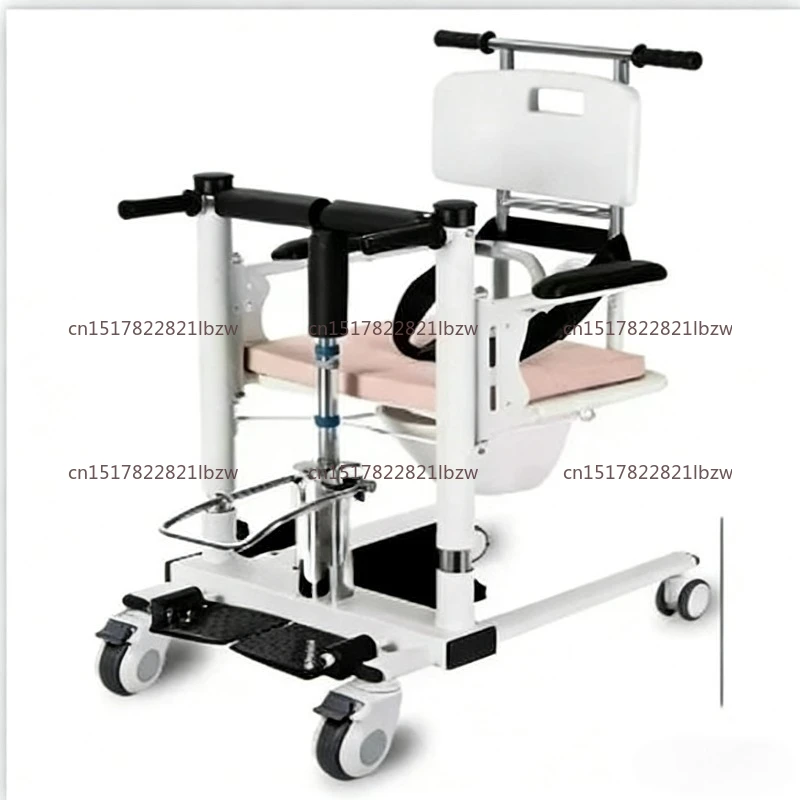 Multi Functional Lifting Household Toilet Chair Shifting Machine, Paralyzed Elderly Care Hydraulic Lift