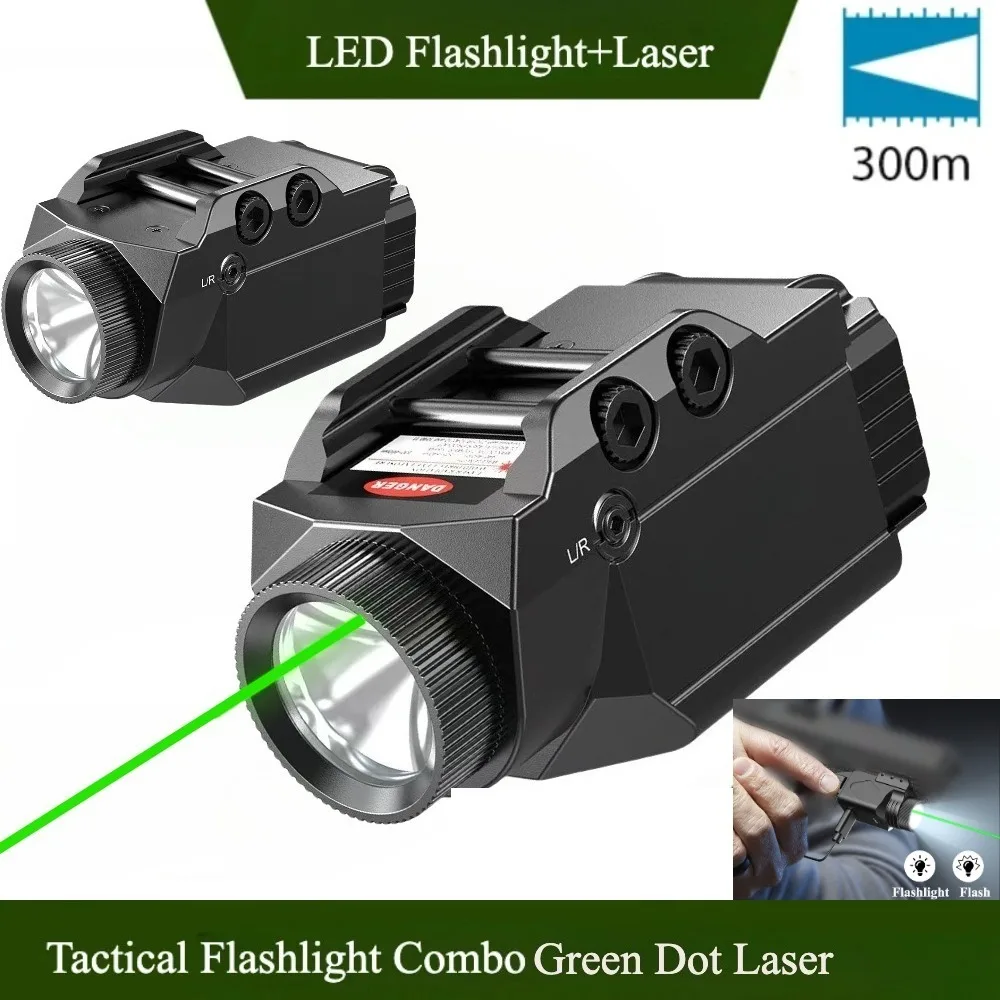 

600 люмен USB перезаряжаемый тактический светодиодный фонарик комбинированный зеленый лазерный стробоскоп режим для домашней защиты подходит для рельса 20 мм