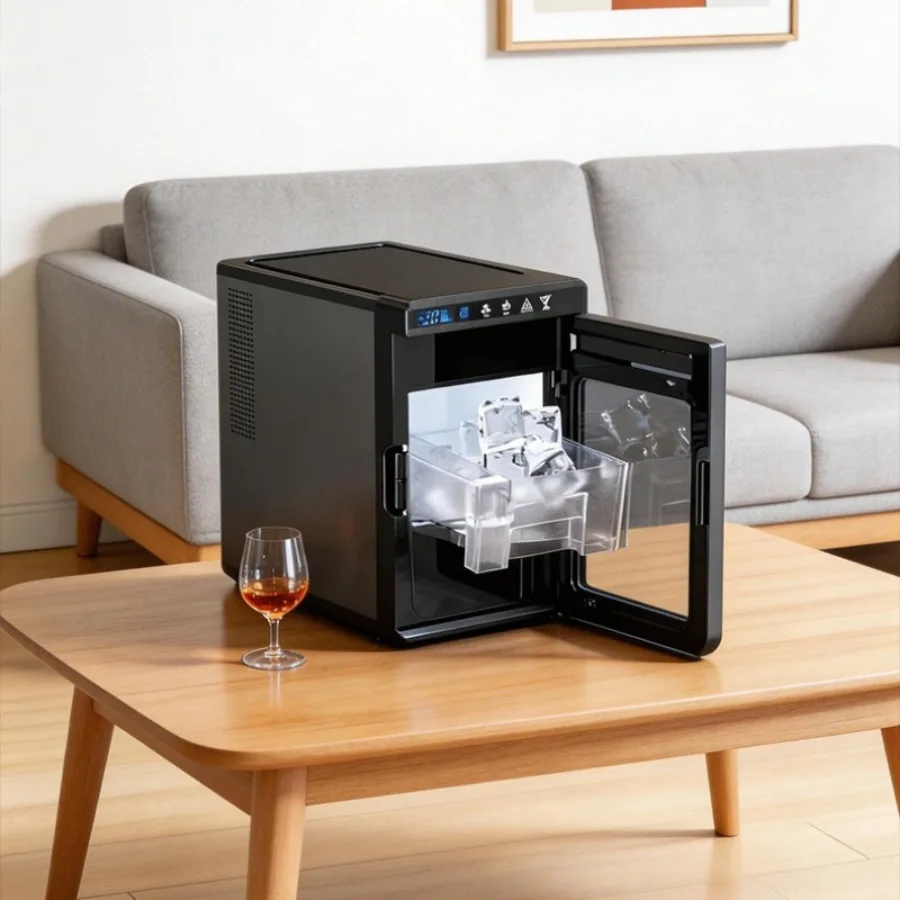 Fully Automatic Ice Maker High-end Bar-making Ice Maker Machine Dedicated Commercial Furniture Macchina Del Ghiaccio ZYZBJ60