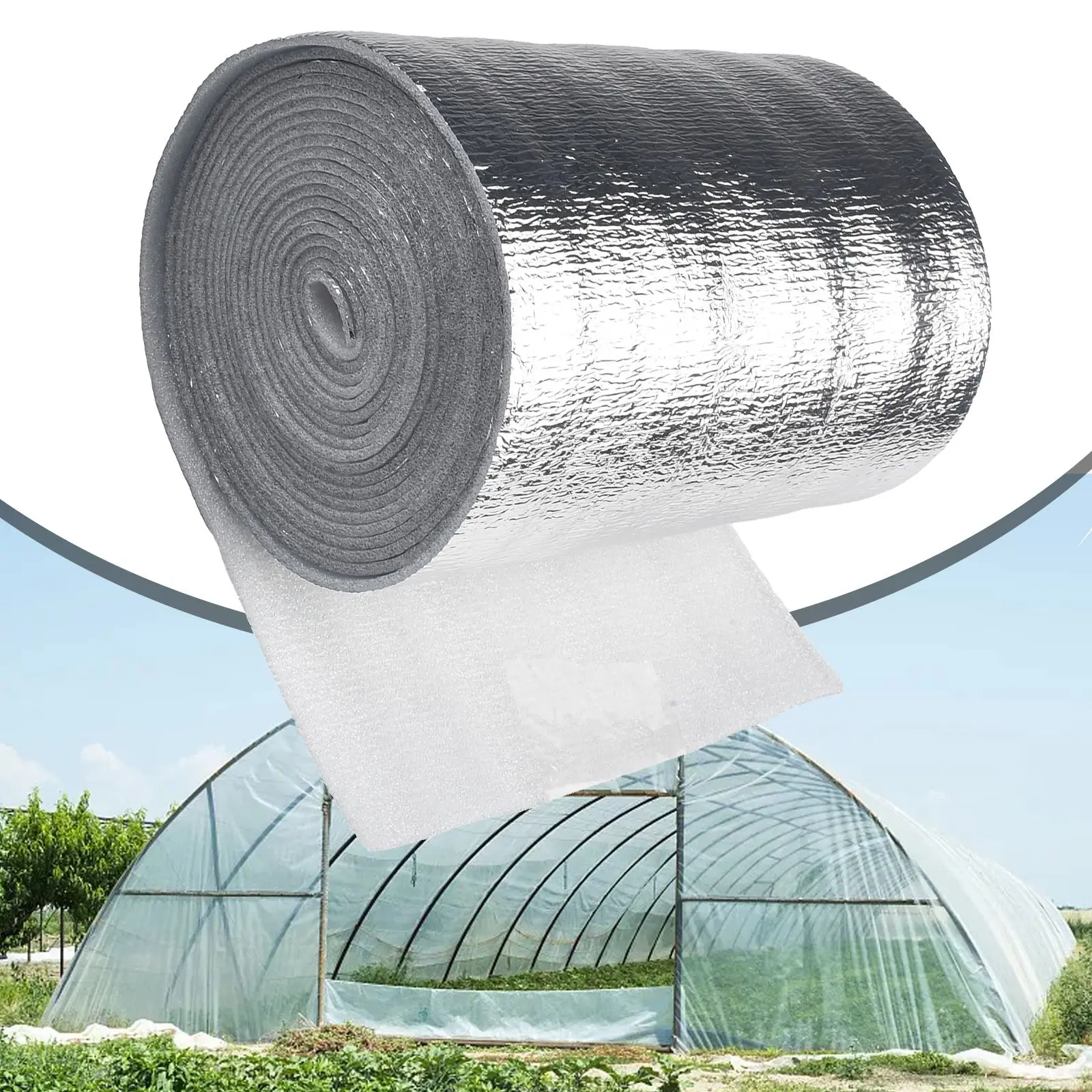 Home Improvement Decoration Wall Thermal Insulation Reflective PET Aluminized Film Foil Thermal Insulation Film Multi-function