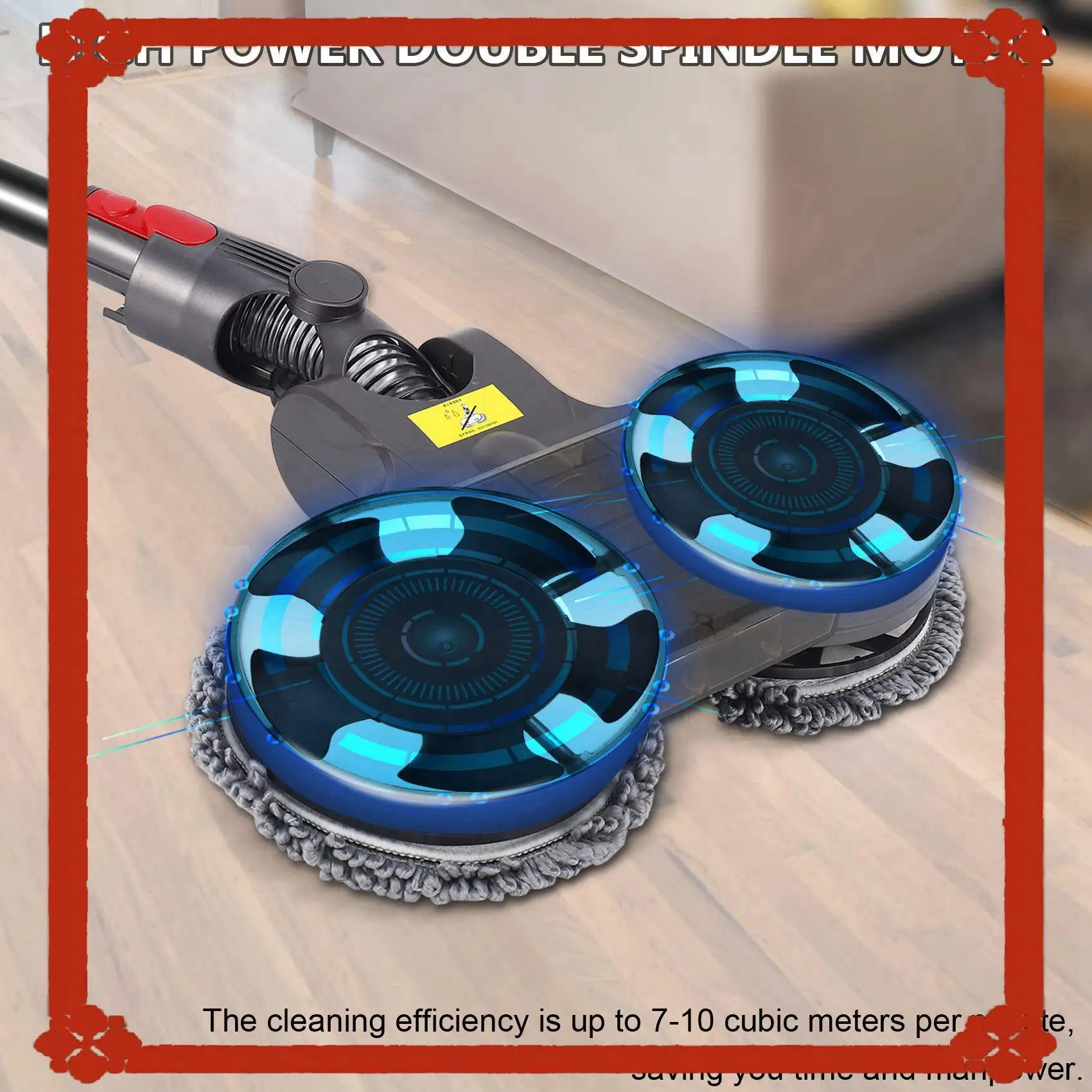 

24-Hour Delivery Electric Cleaning Mop Head For Dyson V7 V8 V10 V11 Cordless Vacuum Cleaner Wet & Dry Mop Cleaning Head With Wat
