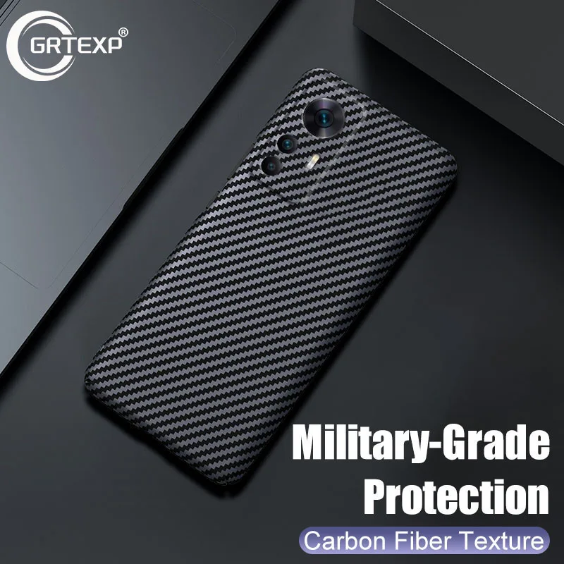 Luxury Carbon Fiber Hard PC Matte Case For Xiaomi Mi 13 12 11 10T Lite 11X 12X 12S Ultra Thin Frosted Bumper For Mi 13T 12T Pro