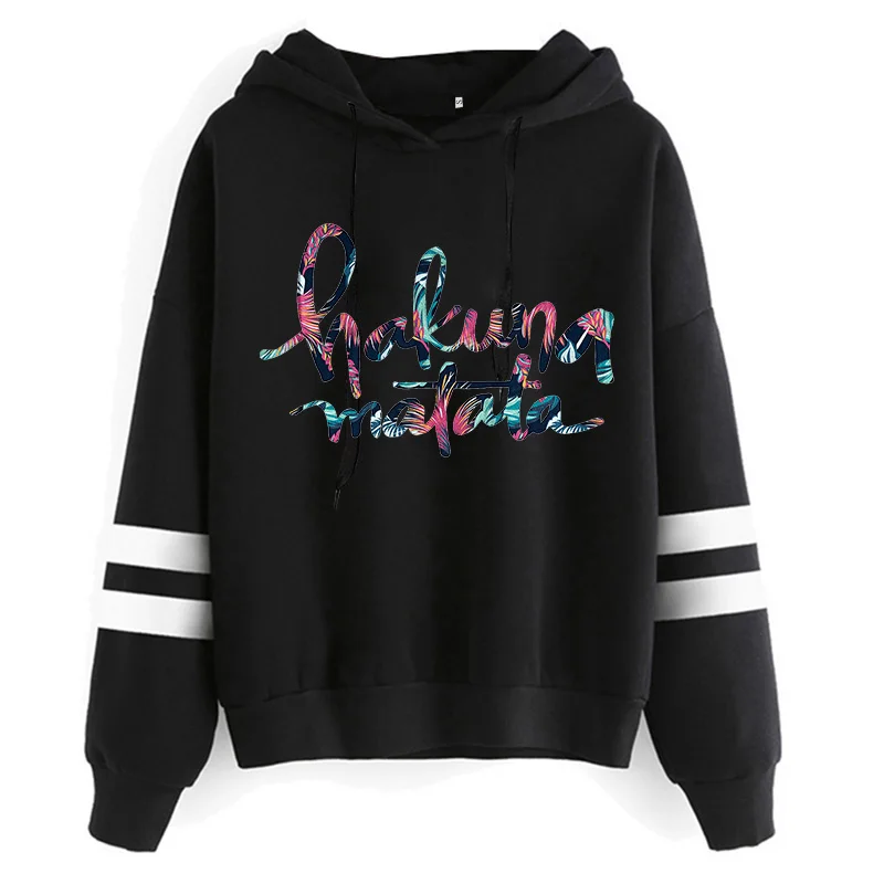 Fashion Cool  Hakuna Matata Hoodie Disney The Lion King Sweatshirt  Women Clothes Hoody Famale Hoodies Kawaii