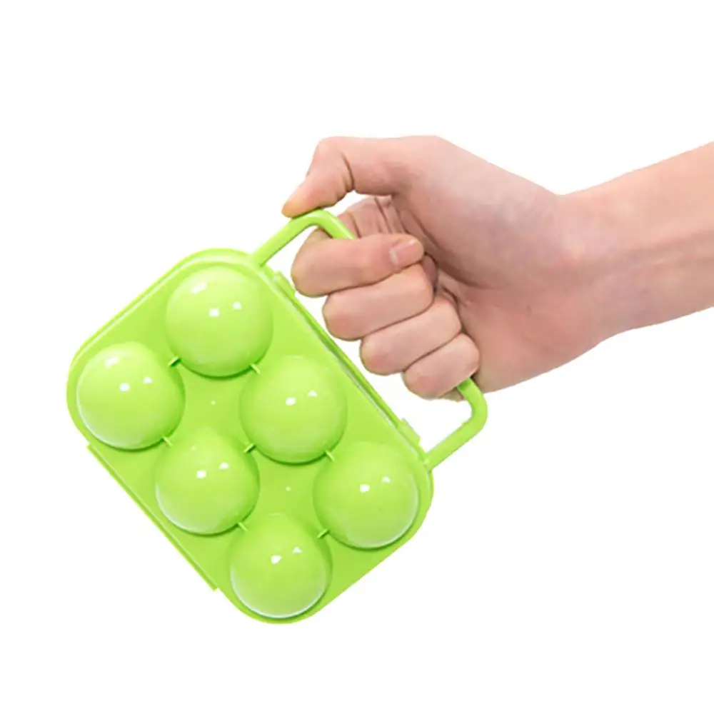 2/4/6/12 Eggs Holder Egg Storage Box Portable Egg Holder Container for Outdoor Camping Picnic Eggs Carry Box Kitchen Organizer