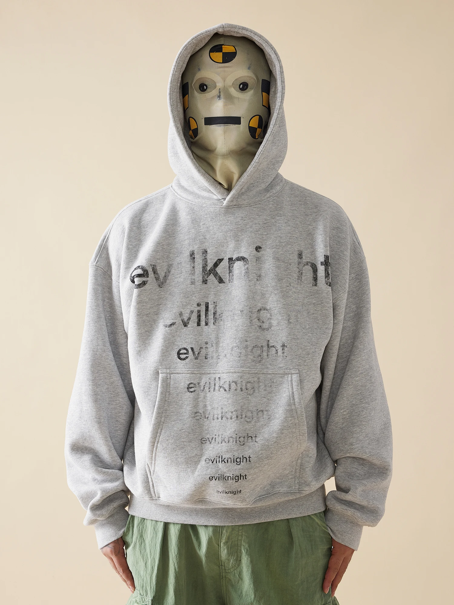 

EK Autumn Winter Hoodie Couple Fce Lined Worn in Basic Logo Print Sweatirt Youth Trendy Long Sve Casual Wear