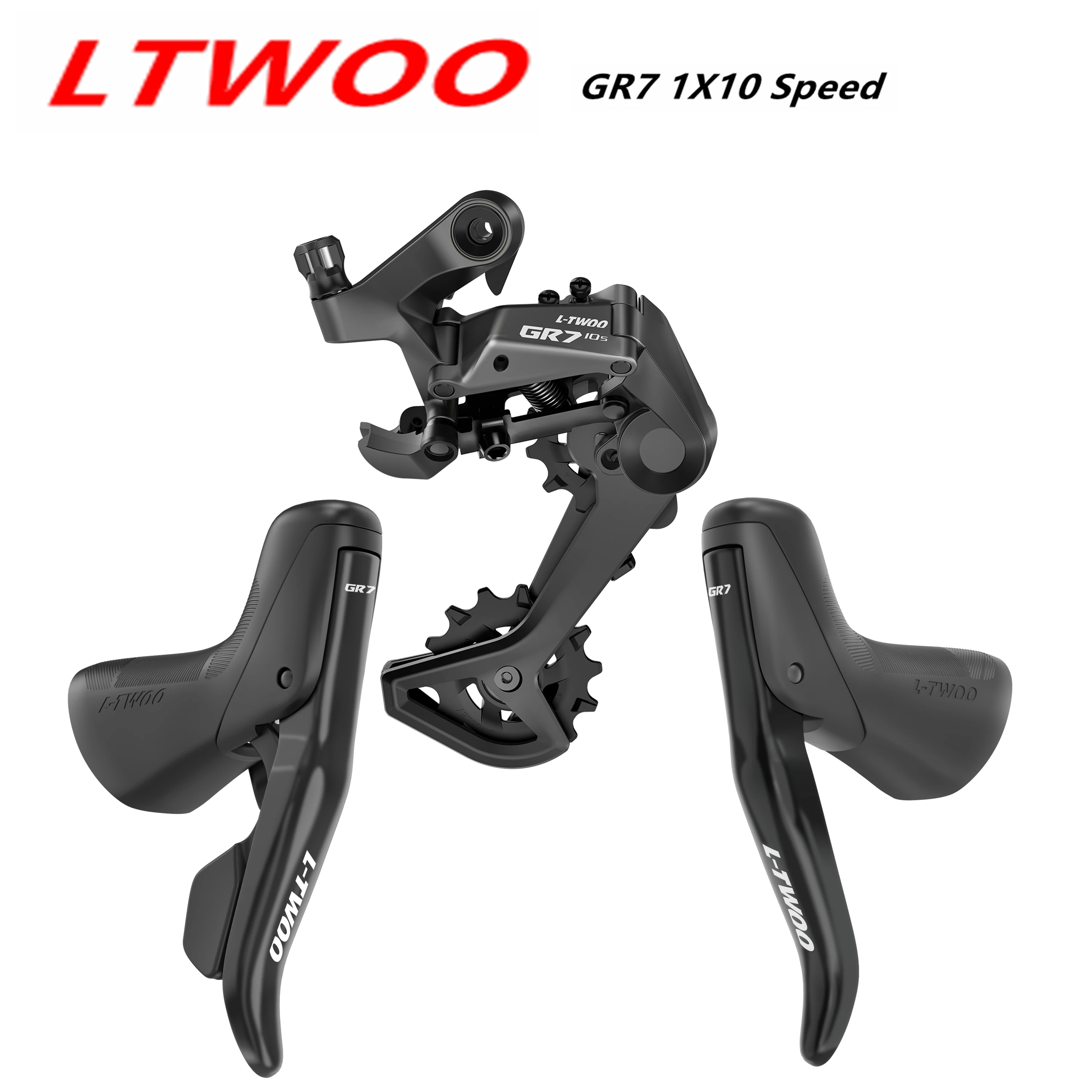 LTWOO GR7 1x10 Speed, 10s Road Groupset, R/L Shifter + Rear Derailleurs, gravel-bikes Cyclo-Cross image 3