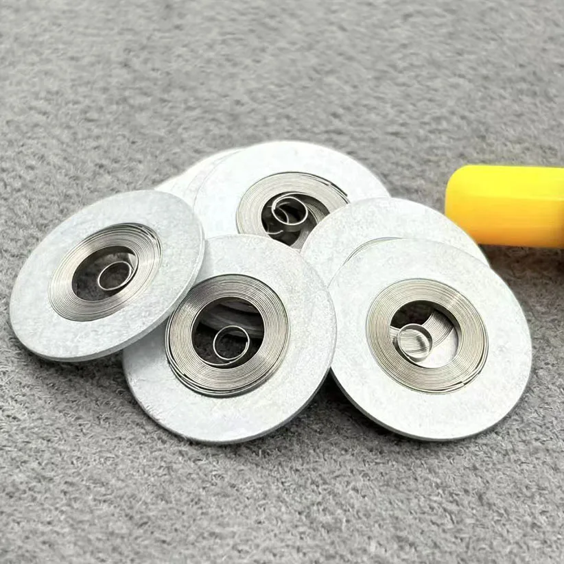 5pcs Watch Movement Accessories Universal Clockwork 7009 7S26 Mainspring for NH35 NH36 Movements with Hairpin