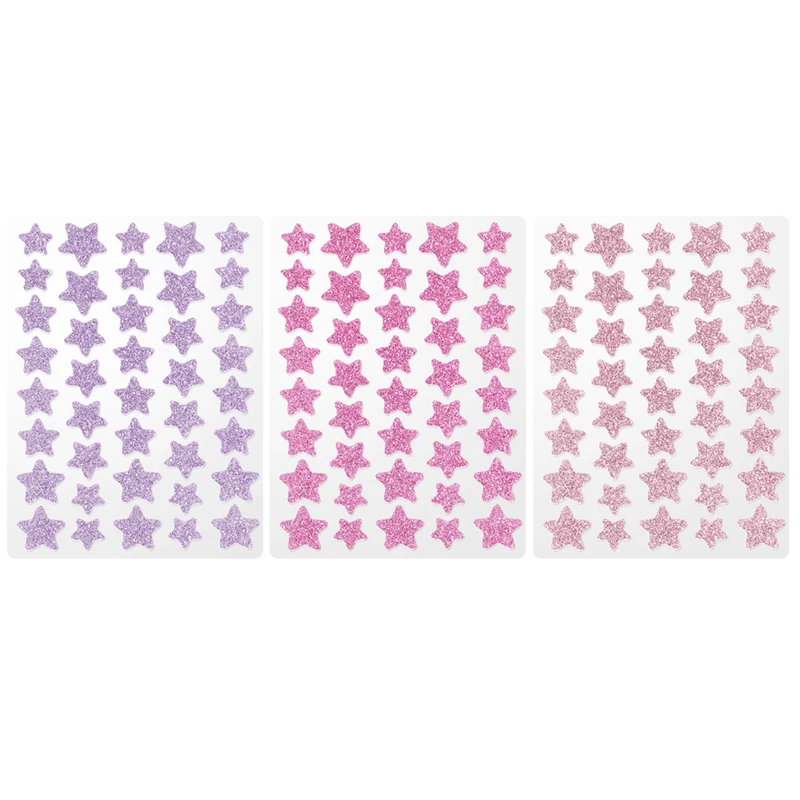 رقعة حب الشباب على شكل بثرة للوجه، رقع حب الشباب الغروانية المائية، ملصقات بقع ملونة (120 قطعة) + وردي + أحمر وردي