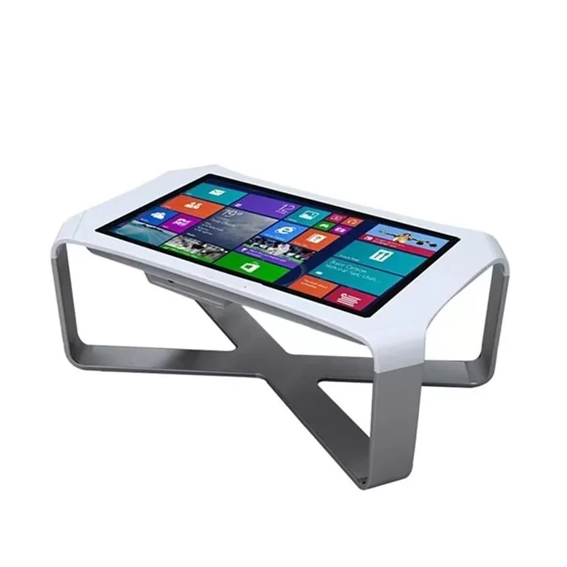 Wholesale 43 Inch All-in-one Information HD LCD Panel Capacitive Multi Touch  Interactive Coffee Game Touch Screen Table