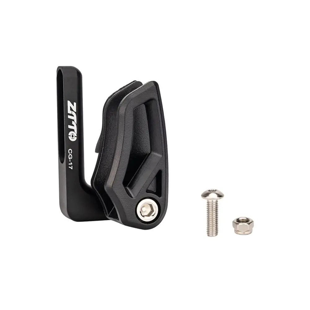 

Aluminum alloy chain guide for gravel bikes designed to prevent chain dropping and enhance performance on challenging rides