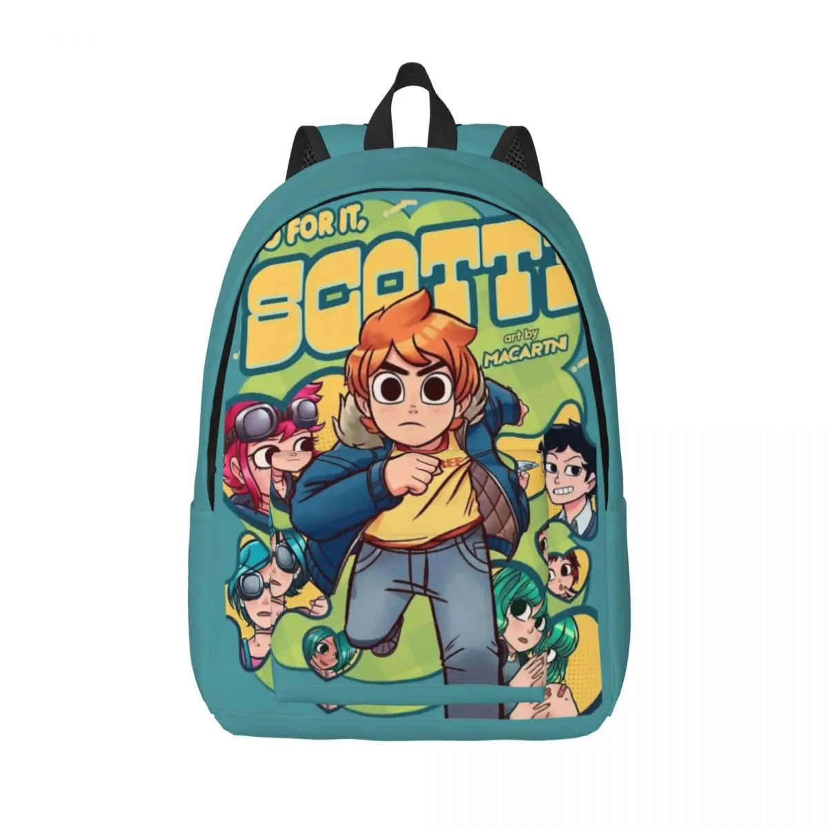 Ramona Flowers Backpack Elementary High College School Student Scott Pilgrim vs The World Bookbag Teens Daypack Outdoor