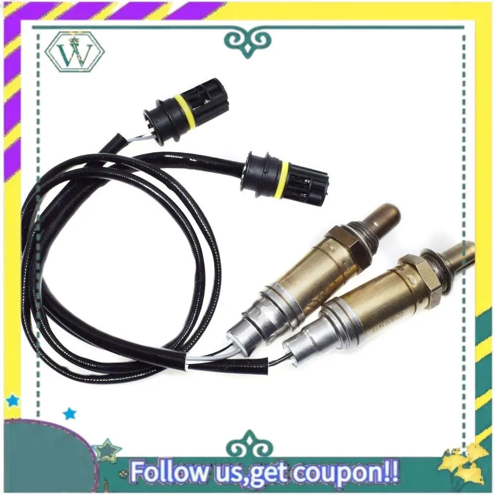 Atualizado 2 pces substituição sensor de oxigênio o2 1781433050, 11781433940 sensor compatível apto para bmw e46 320 323 325 330 525 528 530