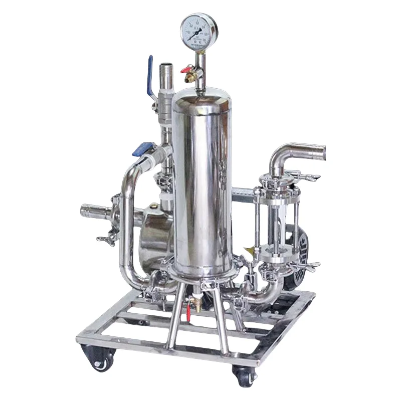 New Automatic Whisky White Wine Liquor  Stainless Steel Filter Machine Perfumery Purification Machines for Home