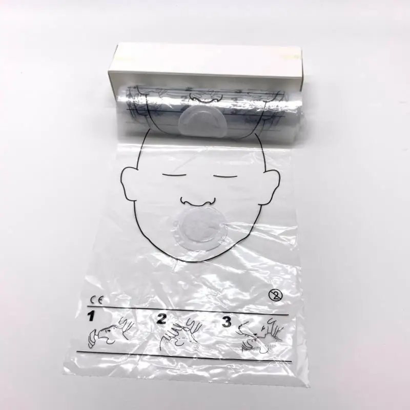 

36Pcs/Roll CPR Resuscitator Mask CPR Face Shield For CPR Training First Aid Kit