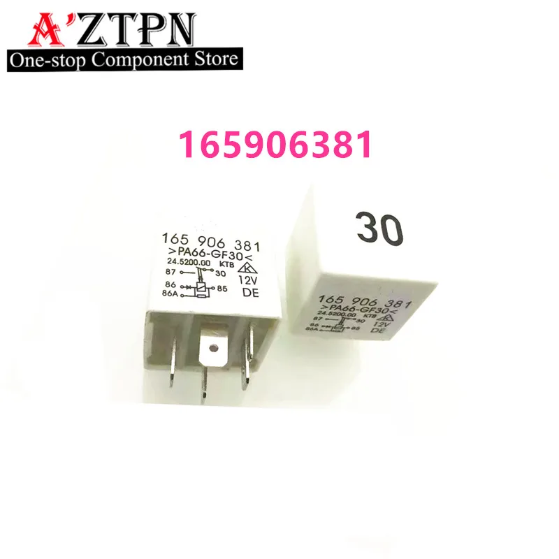 Original For Volkswagen Audi A6 engine computer version No. 30 relay 165 906 381