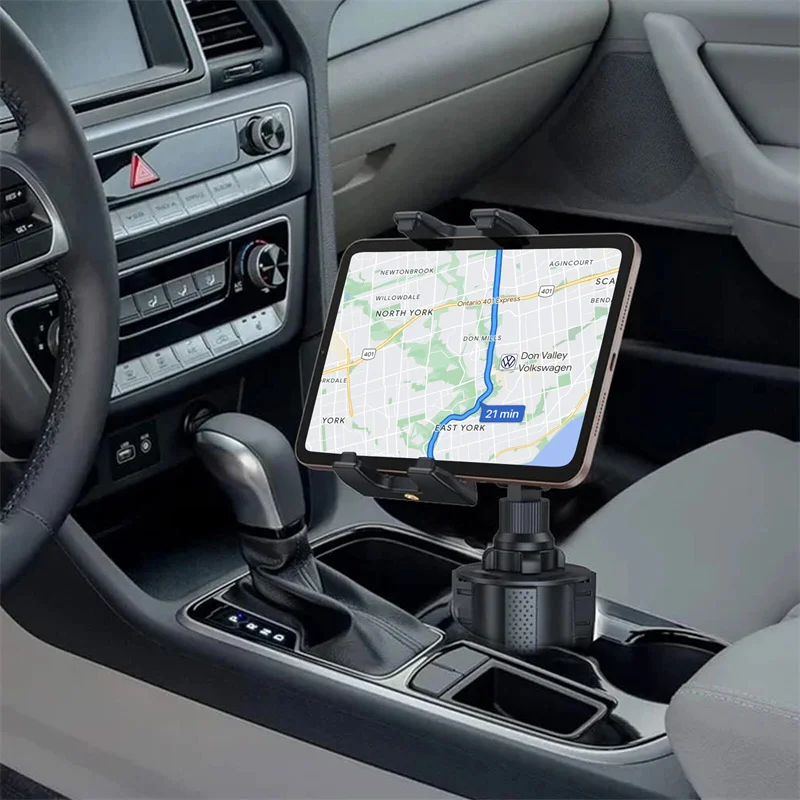 

Upgraded Phone Stand 360 Degree View Water Cup Stand Easy Installation Phone Hold Reliable Solution For Car Cup Hold