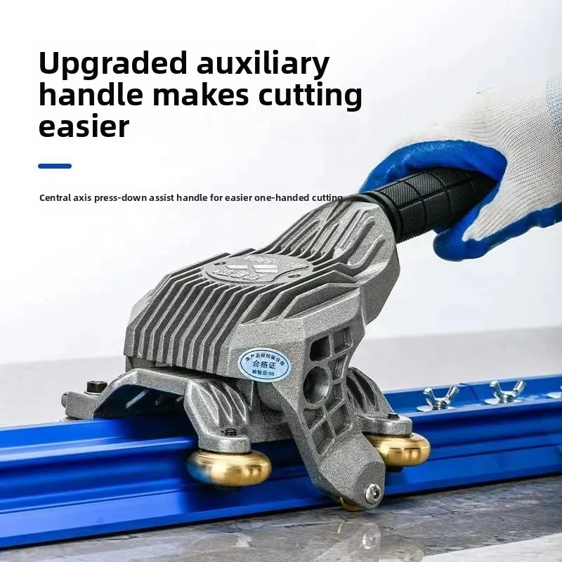 Super Easy Flat Rock Thin Large Slab Cutting Machine High Precision Manual Push-Pull Ceramic Tile Special Cutter