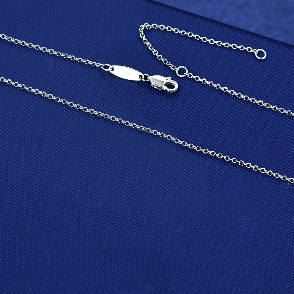 New S925 silver fashionable temperament high-end versatile collarbone chain pearl chain compact matching engagement jewelry