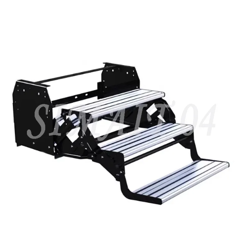 RV Steps, Camp Car, American RV, Manual Three-layer Steps, Welcome Pedal