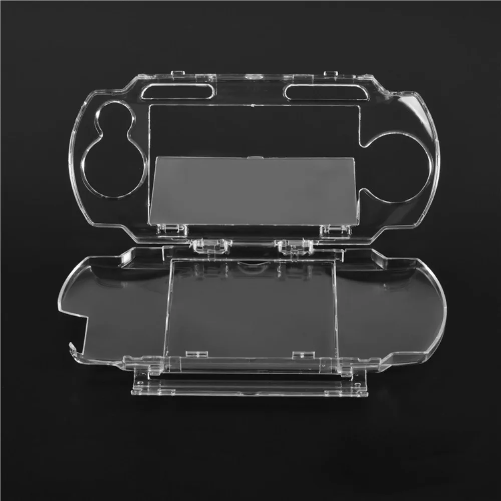 New PC Protective Shell Hard Scratch Proof Crystal Shell Fall Prevention Transparent Game Console Accessories for PSP1000