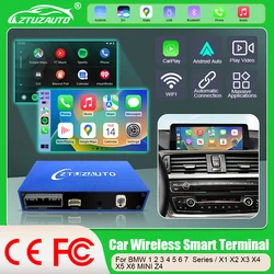 Wireless Android Auto Per BMW 1 2 3 4 5 6 7 Serie X1 X2 X3 X4 X5 X6 MINI Z4 modelli CarPlay Smart Auto Airplay Car Play modulo