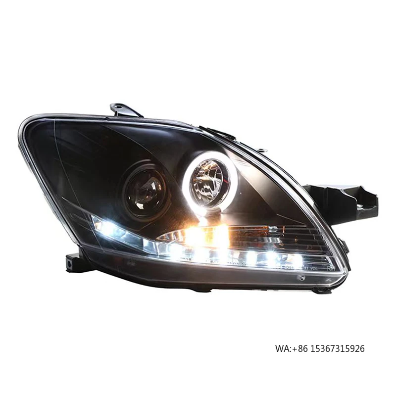 

2008 - 2013 Headlight Light Emitting Diode Genius Daytime Running Light Lens Projector Shadow