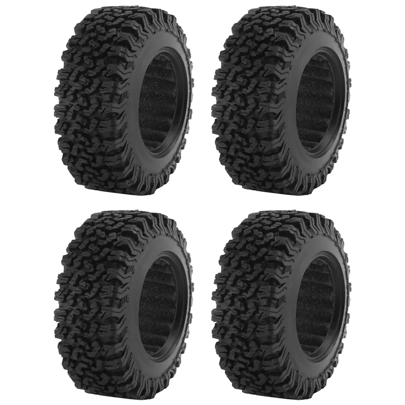 

A45F-4PCS 90 мм 1,9 резиновые шины для 1/10 RC гусеничного автомобиля Traxxas TRX4 RC4WD D90 Axial SCX10 II III Redcat MST