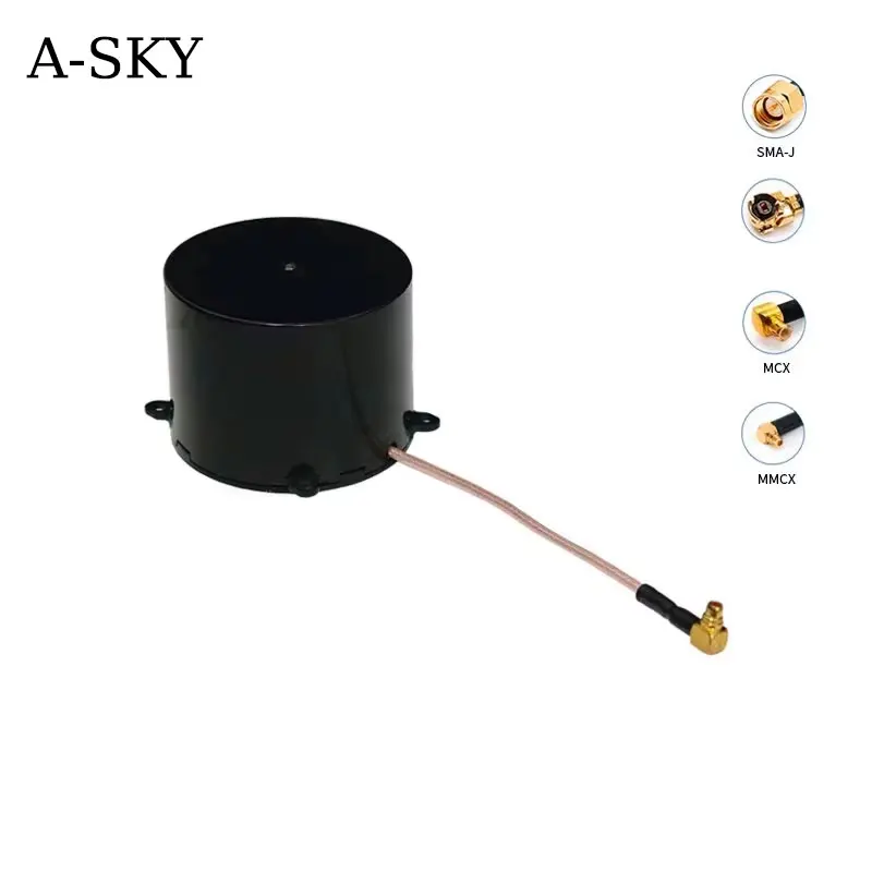 

GNSS Antenna Full Frequency RTK Four Arm Spiral GPS Four-Star Multi Frequency Fixed Wing Formation UAV Flight Control