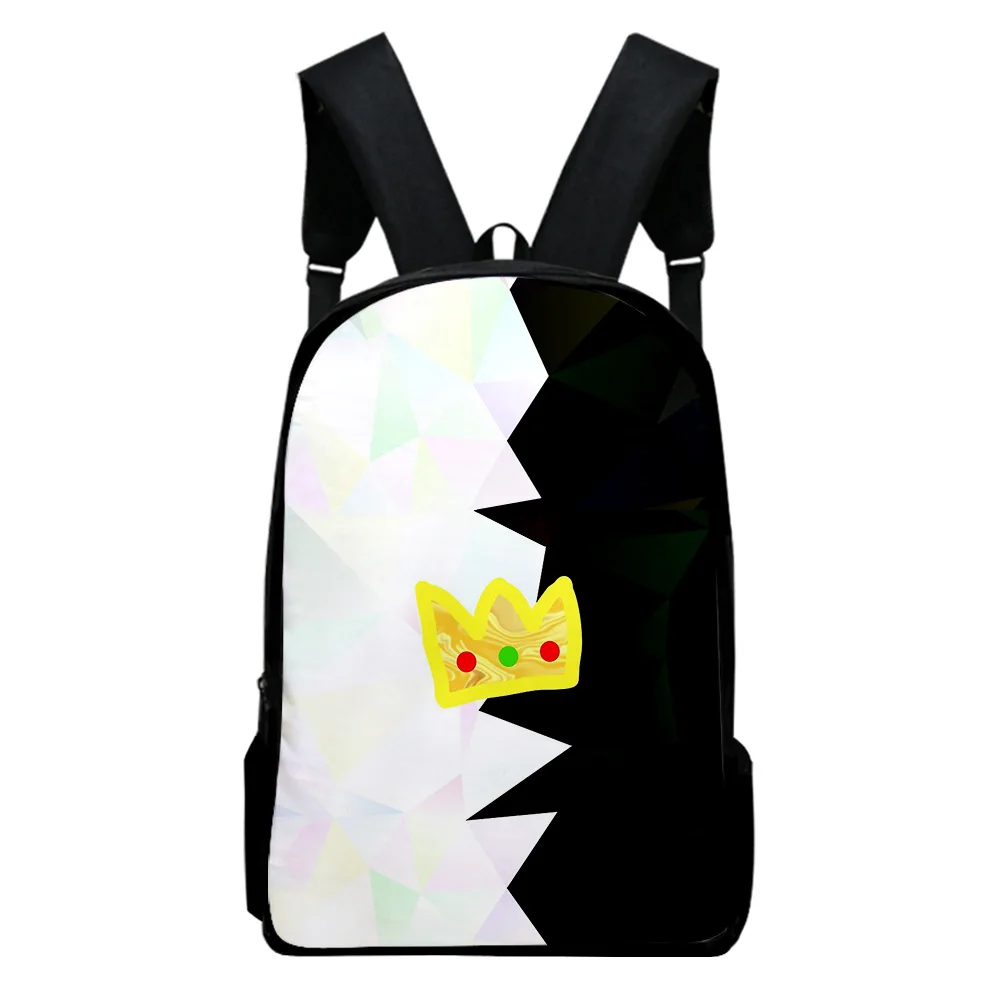 

Classic Novelty Cool Ranboo Notebook Backpacks pupil School Bags 3D Printed Oxford Waterproof Boys/Girls Laptop Backpacks