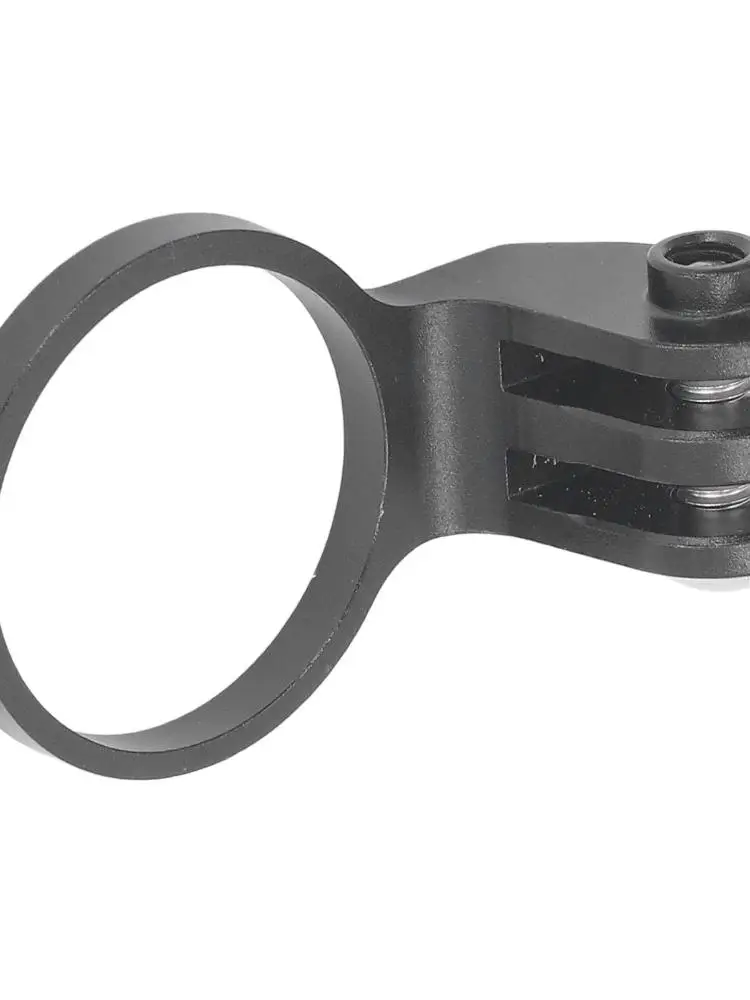 AliExpress NONE Aluminum Alloy Bike Stem Mount Angle Adjustable Polished Bike Stem Mount Light Holder Lightweight 28.6mm Diameter
