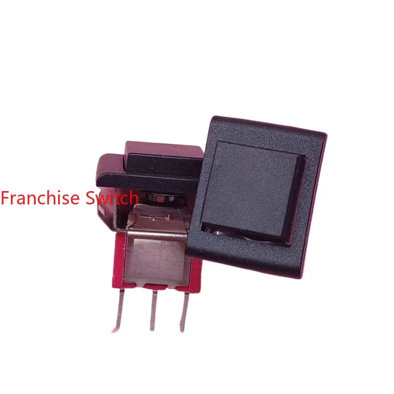10PCS T80-P push button switch, self-reset 3 pins,   switch P8701-F22A