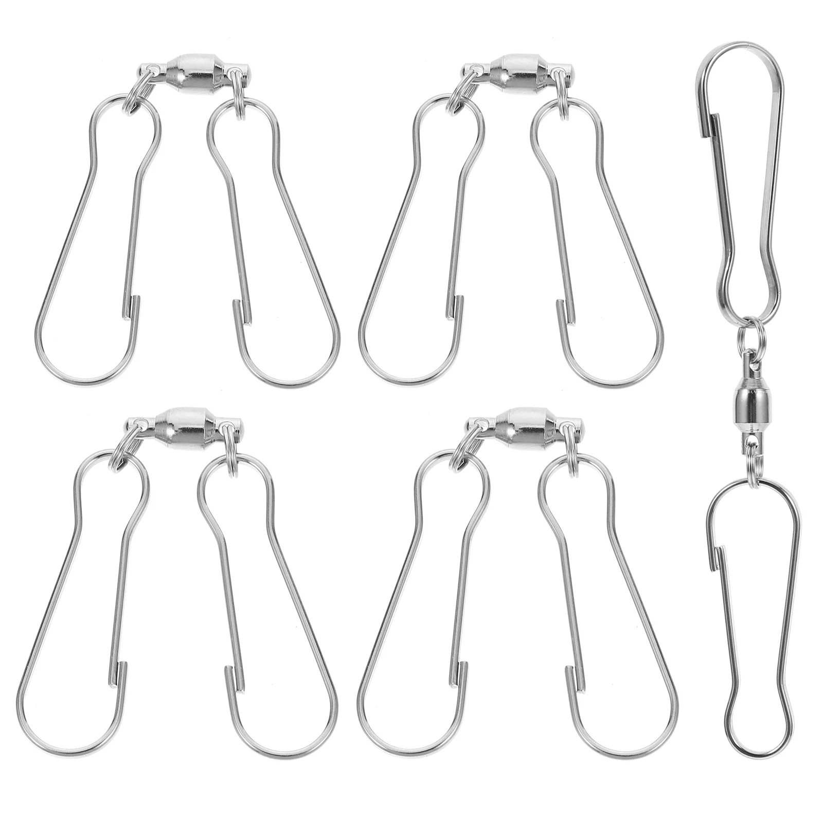 5 Pcs Clothes Rack Bra Connector Buckle Eye Sewing Closure Clothing Hooks Plant