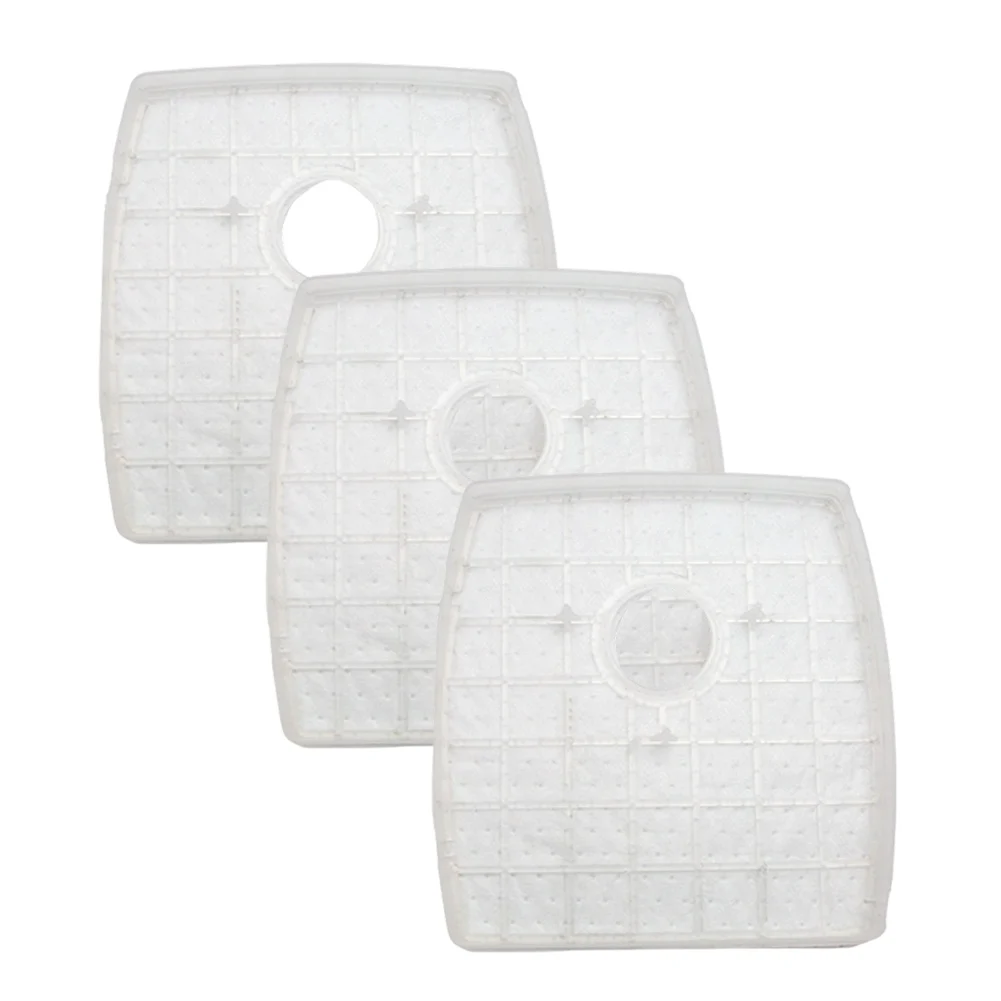 Papel de filtro de 3 pacotes para SilverCrest M690, para robô aspirador de pó WAP W310, filtro lavável, substituição incluída