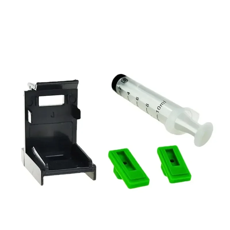 1Set Universal DIY CISS Ink Cartridge Clamp Absorption Clip Pumping Ink Refill Tool 10ML Syringe Needles Kit For Epson Canon HP