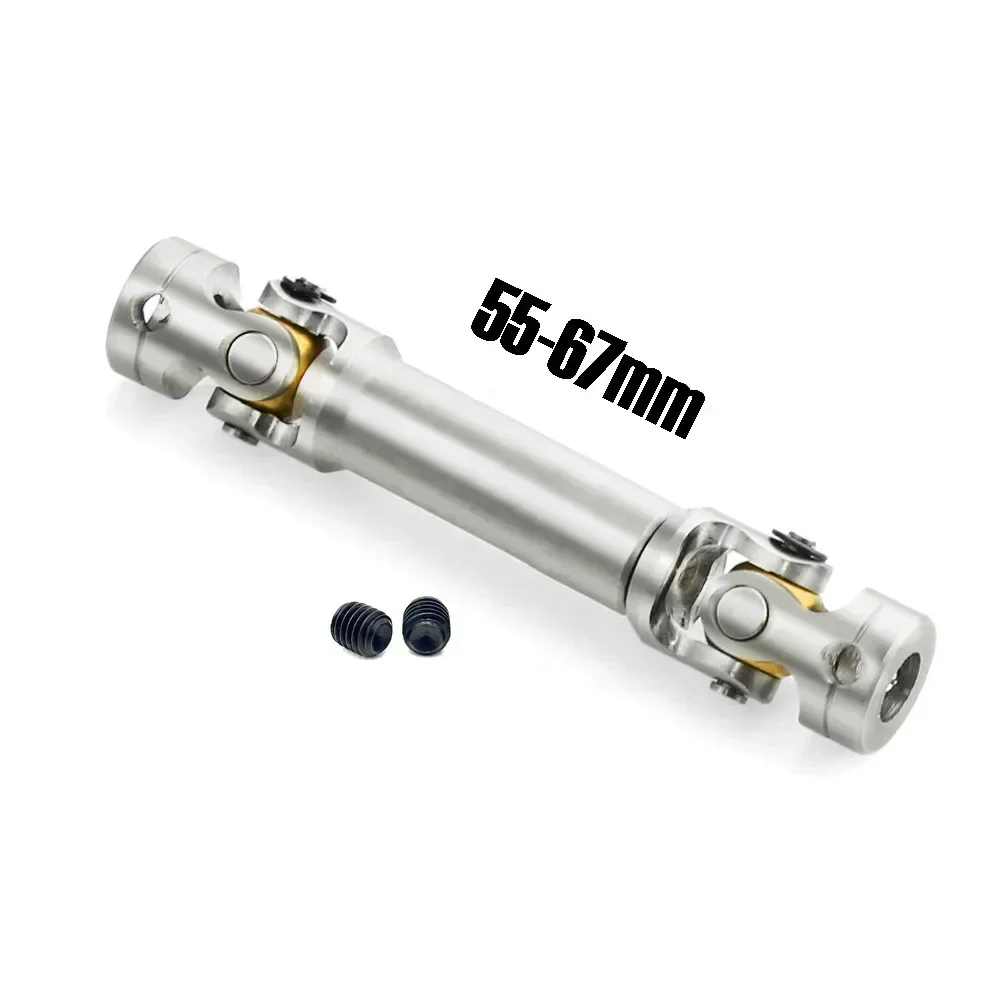 Metal Drive Shaft for 1/14 Truck Tamiya Tractor CVD Universal Joint Modified Remote Control Car Climbing Car Model