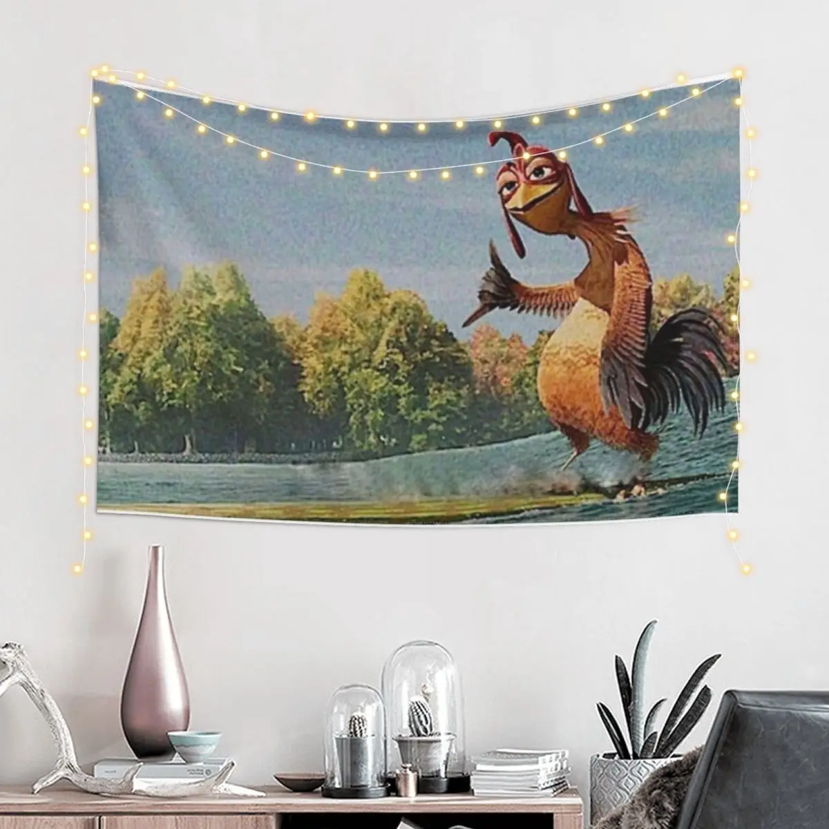 Chicken Joe Tapestry Anime Decor Decoration Bedroom Tapestry