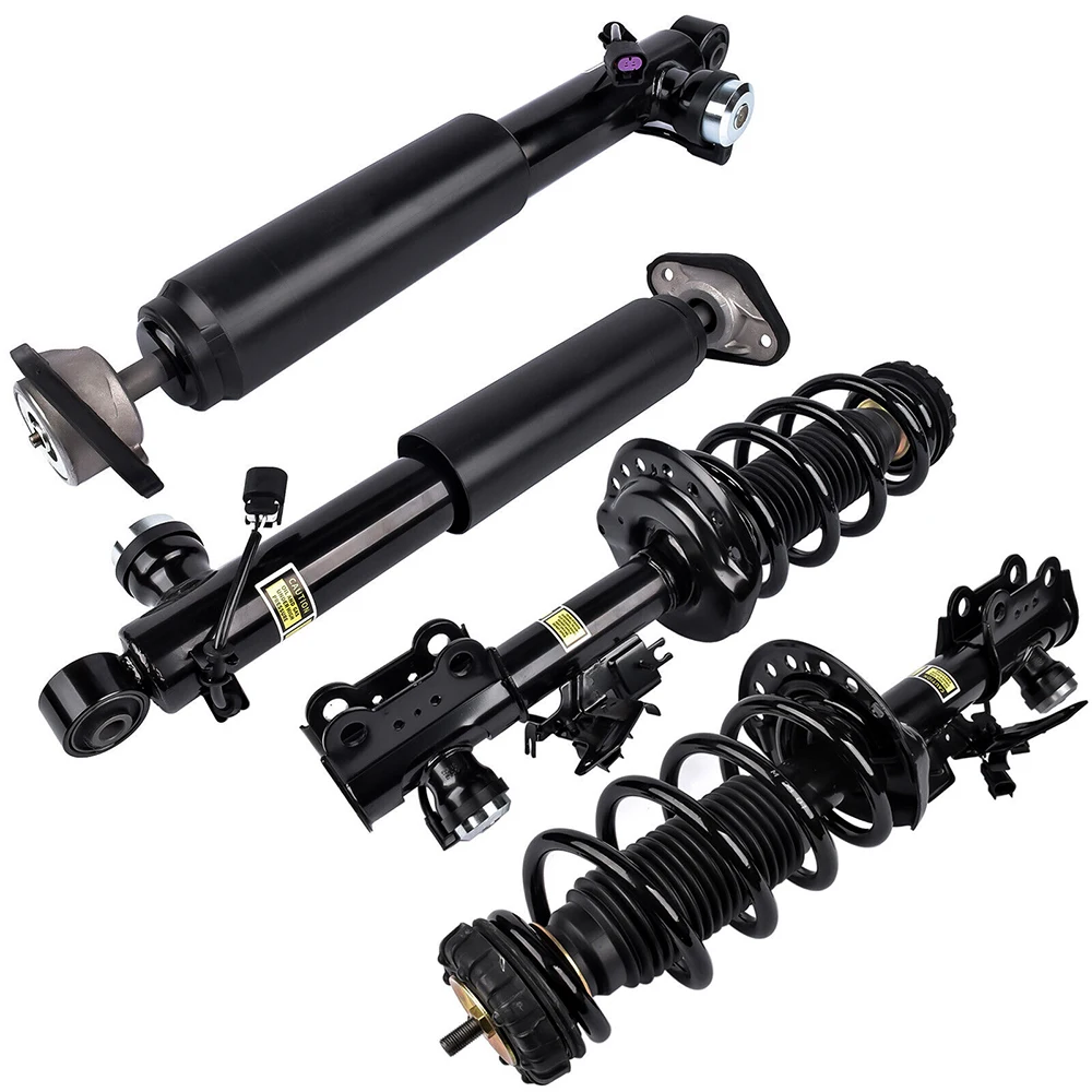 4X Front & Rear Shock Absorber Suspension Spring Strut Assembly W/ Electric for Cadillac SRX 2010-2016 22793799 22793801