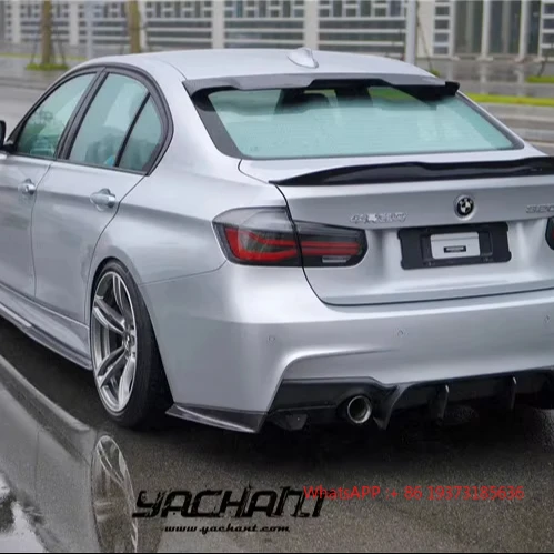 Carbon Fiber 2014 to 2019 3 Series F30 F35 Sedan F80 M3 GEEX Village Style Roof Spoiler for BMW 3 Series F30 F35 Sedan F80 M3