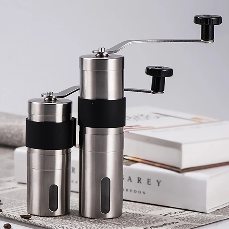 Molinillo de Café Manual, Mini molinillo cónico de mano, herramientas de molino de café, movimiento de cerámica para café hecho a mano