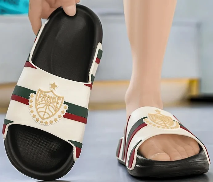 

Популярные мужские тапочки, легкие нескользящие шлепанцы из ЭВА, летняя пляжная обувь большого размера, удобные модные сандалии на толстой подошве для мужчин