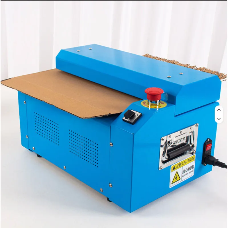 220V 400W cardboard expansion cutting machine packages corrugated cardboard boxes with honeycomb paper pads