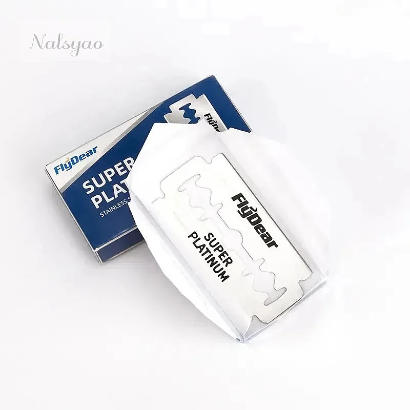 Professional Barber Double Edge Classic Retro Stainless Steel Razor Blades for Men Shaving Hair Removal 10 30pcs
