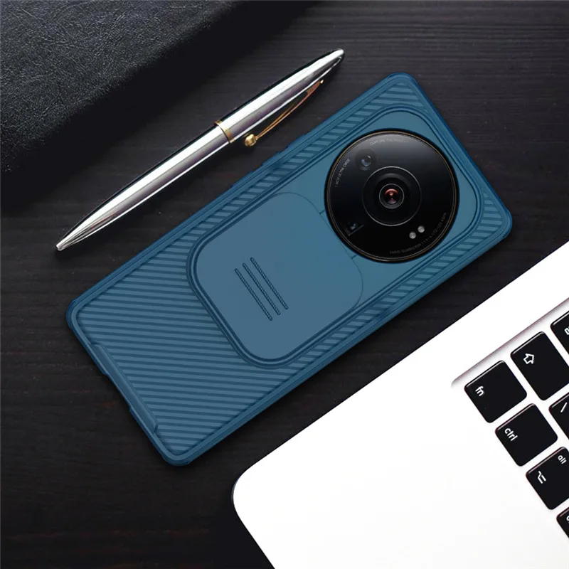 NILLKIN For Xiaomi mi 12S Ultra Case Slide Cases Camera Protection Case Cover Anti-skid Cover For Xiaomi mi 12S Ultra