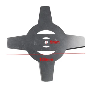 Head Saw Blades for Electric Lawn Mower, BrushCutter Blade, Lawn Mower, Grass Trimmer, Parts Accessories, 150mm Brushcutter, 150mm Main Main Sales Muty Roçadeira - №3