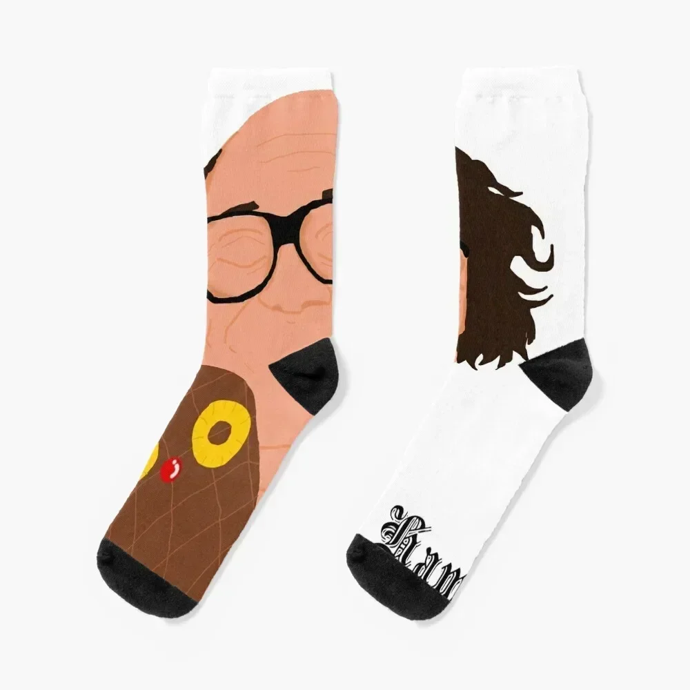 

Fancy Rum Ham Socks men cotton high quality cute kawaii crazy Woman Socks Men's