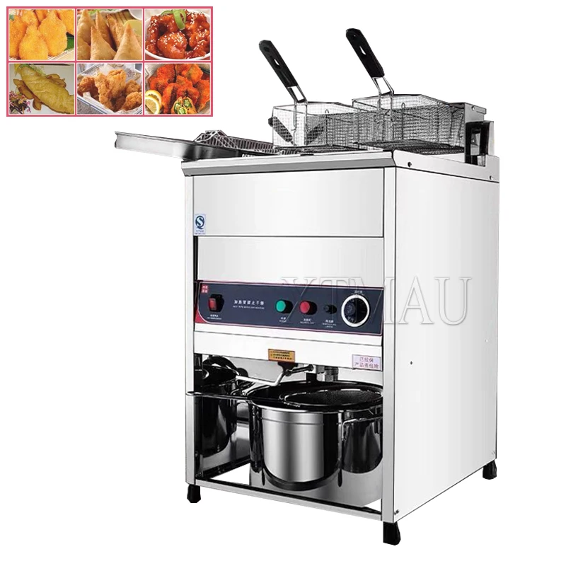 Electric Deep Fryer Commercial Countertop Fryer For Chicken French Fries Frying Chips