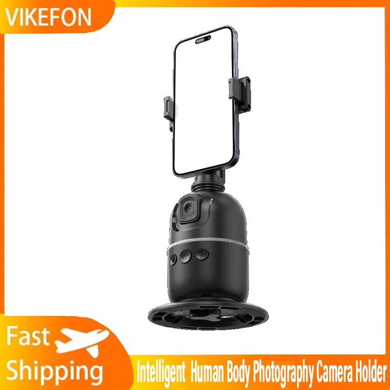 

360°Portable Intelligent Human Body Photography Camera Holder Smart Auto Face Tracking Stabilizer Selfie Stick Scaleable