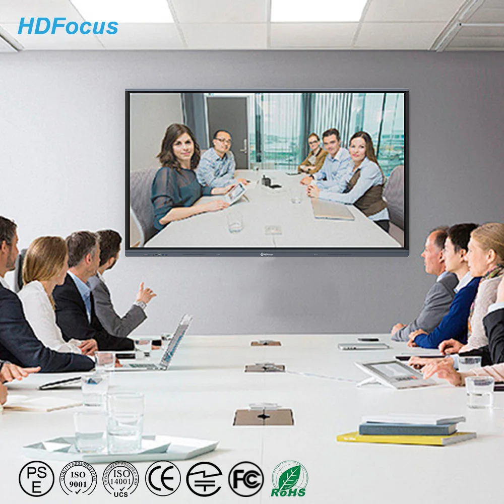 86 Inch Digital 4K Learning Display Office Room Touch Screen Interactive Flat Panel Smart Board